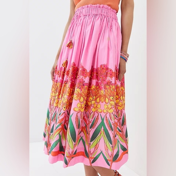 Anthropologie Dresses & Skirts - Anthropologie Roopa Pemmaraju Beaded Midi Skirt S